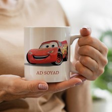 Kişiye Özel Mcqueen Baskılı Kupa Bardak