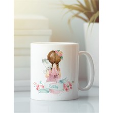 Beyaz Kupa Bardak G164 Aşk Yeniyıl Yılbaşı Noel Dostluk Arkadaşlık Sevgi Kardeşlik Doğumgünü