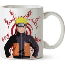 Naruto Uzumaki Sasuke Uchiha Kakashi Hatake Asuma Porselen Kupa Bardak