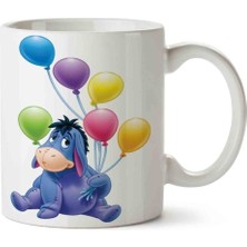 Winnie The Pooh Eşek Porselen Kupa Bardak