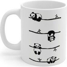 Pandalı Baskılı Kupa Bardak