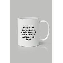 People Baskılı Kupa Bardak