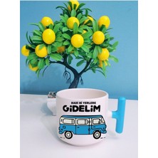 Hadi Gidelim Mavi Kulplu T Kulp Kupa