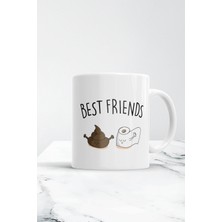 Best Friends Tuvalet Kağıdı & Bok Kupa Bardak