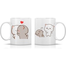 Mochicat Sevgili Çift Kupası