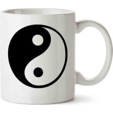 Ying Yang Porselen Kupa Bardak