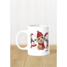 Hediyelik Yeniyıl / Yılbaşı / Noel Baba Baskılı Kupa Bardak