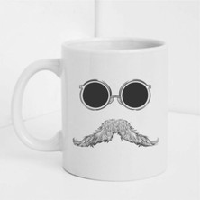 Desenli Seramik Baskılı Kupa/