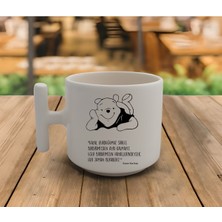 Latte & Espresso El Yapımı Winnie The Pooh Arkadaşlık T Kulp Kupa