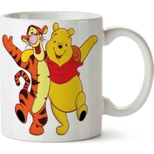 Winnie The Pooh Karakterler Porselen Kupa Bardak