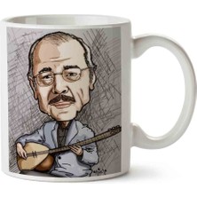 Neşet Ertaş Porselen Kupa Bardak