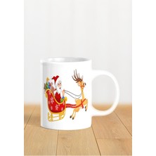 Hediyelik Yeniyıl / Yılbaşı / Noel Baba Baskılı Kupa Bardak