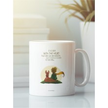 Beyaz Kupa Bardak Küçük Prens