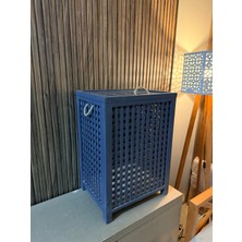 Rawzen Home Ahşap Çamaşır Sepeti L Antrasit