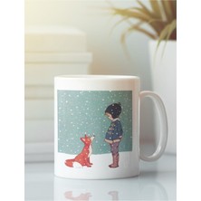 Beyaz Kupa Bardak Yeniyıl Yılbaşı