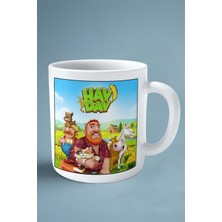 Hayday Oyun Baskılı Kupa Bardak Çift Taraflı Baskı