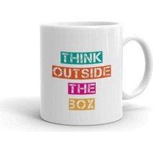 Think Outside The Box Baskılı Kupa/bardak