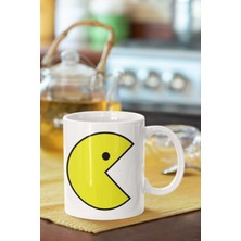 Pac-Man Baskılı Porselen Kupa Bardak