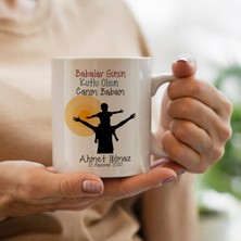 Kişiye Özel Babalar Günü Kupa Bardak Modelleri