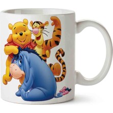 Winnie The Pooh Karakterler 34 Porselen Kupa Bardak