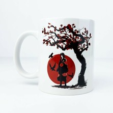 Itachi Akatsuki Anime Karakter Baskılı Özel Tasarım Kupa Bardak