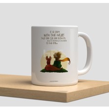 Beyaz Kupa Bardak küçük Prens