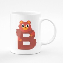 B Harfli Çocuklar Için Baskılı Kupa/bardak