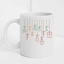 Yılbaşı Temalı Baskılı Kupa Bardak