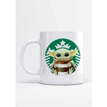 Baby Yoda Starbucks Baskılı Kupa Bardak