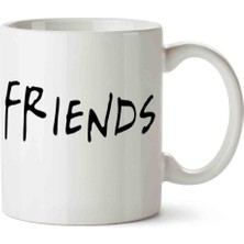 Friends 11 Porselen Kupa Bardak