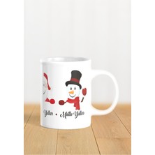 Hediyelik Yeniyıl / Yılbaşı / Noel Baba Baskılı Kupa Bardak