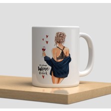 Beyaz Kupa Bardak A216 - Aşk Hediye Doğumgünü Yılbaşı Sevgi Arkadaşlık Dostluk Kardeşlik Vintage