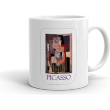 Woman Sitting In An Armchair By Picasso Baskılı Kupa