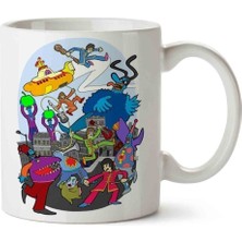 Beatles Yellow Submarine 11 Porselen Kupa Bardak