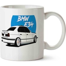 Bmw E34 Porselen Kupa Bardak