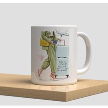 Beyaz Kupa Bardak A278 - Yeni Yıl Yılbaşı Hediye Arkadaşlık Dostluk Sevgi Aşk Kış Hediye Paketi