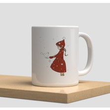 Beyaz Kupa Bardak A268 - Tatil Seyahat Gezi Bavul Valiz Kedi