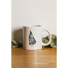 Porselen - Poseidon Baskılı Özel Kupa Bardak Makinede Yıkanabilir