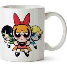 Powerpuff Girls Cartoon Network Porselen Kupa Bardak