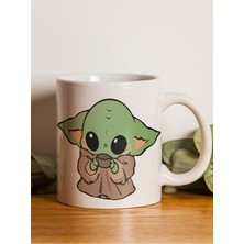 Baby Yoda Baskılı Kahve Kupası
