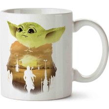 Baby Yoda Porselen Kupa Bardak
