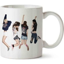 Black Pink 11 Porselen Kupa Bardak