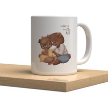 Beyaz Kupa Bardak G25 - Aşk Dostluk Arkadaşlık Sevgi Sevgililer Günü Yılbaşı