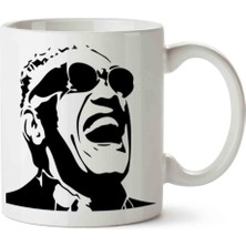 Ray Charles Porselen Kupa Bardak