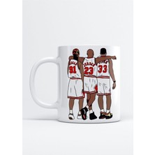 Michael Jordan Dennis Rodman Scottie Pippen Kupa Bardak