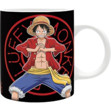 One Piece Baskılı Seramik Beyaz Kupa