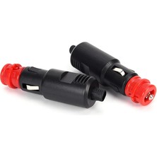 Maroces 2 Adet Araç Çakmak Fişi Ledsiz Sigortalı Avrupa Tipi 8A D7YA