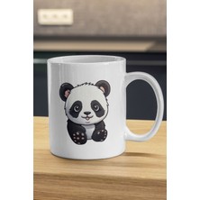 Sevimli Yavru Panda Baskılı Kupa | Panda Kupa | Panda Baskılı Kupa Bardak