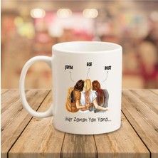 Kişiye Özel 3'lü Arkadaşlık Kupası