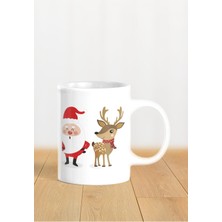 Hediyelik Yeniyıl / Yılbaşı / Noel Baba Baskılı Kupa Bardak